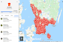 Sevärdheter Sverige karta - Sevärdheter i Skåneland